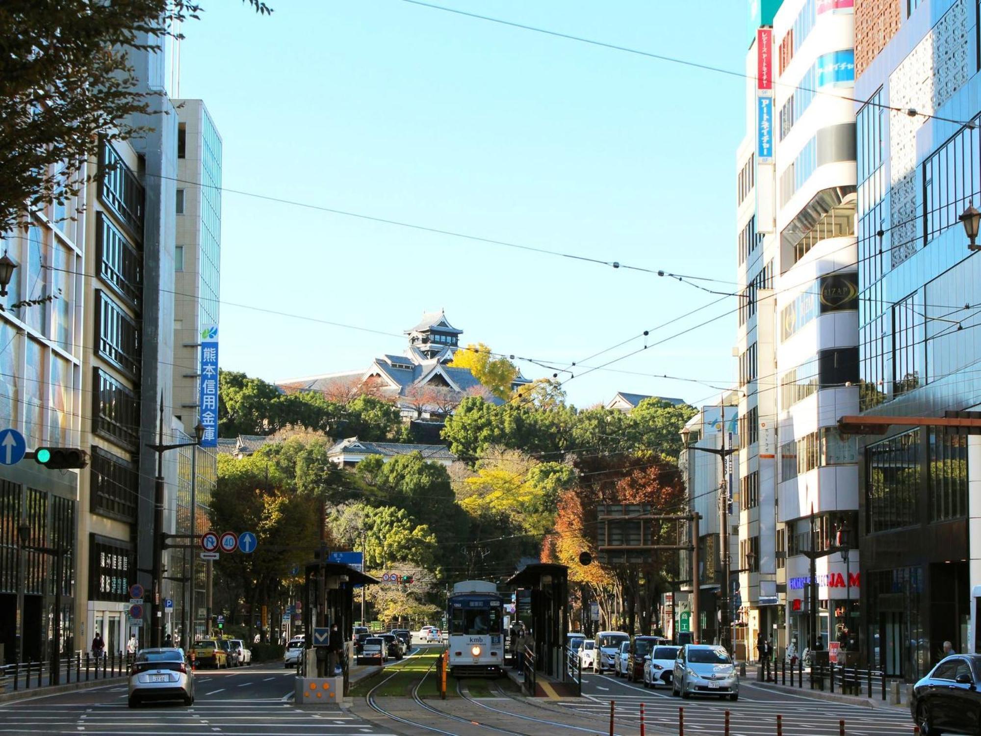 Grids Premium Hotel Kumamoto Exterior foto