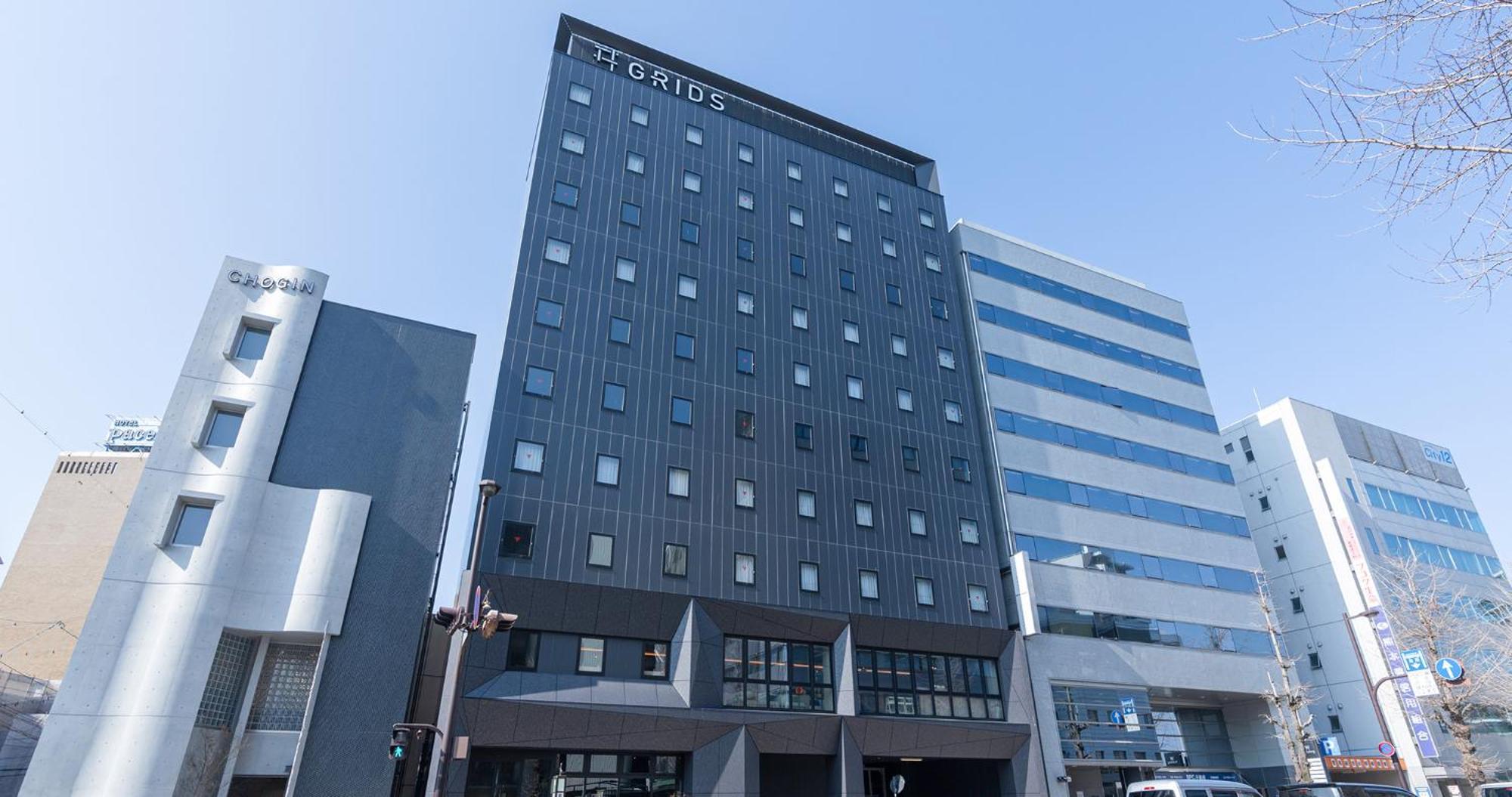 Grids Premium Hotel Kumamoto Exterior foto